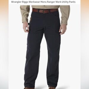 Men's Wrangler Riggs Utility work pants-navy blue(2-pairs)